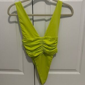 Riot Swim- Echo One Piece Minimal Coverage - Kiwi